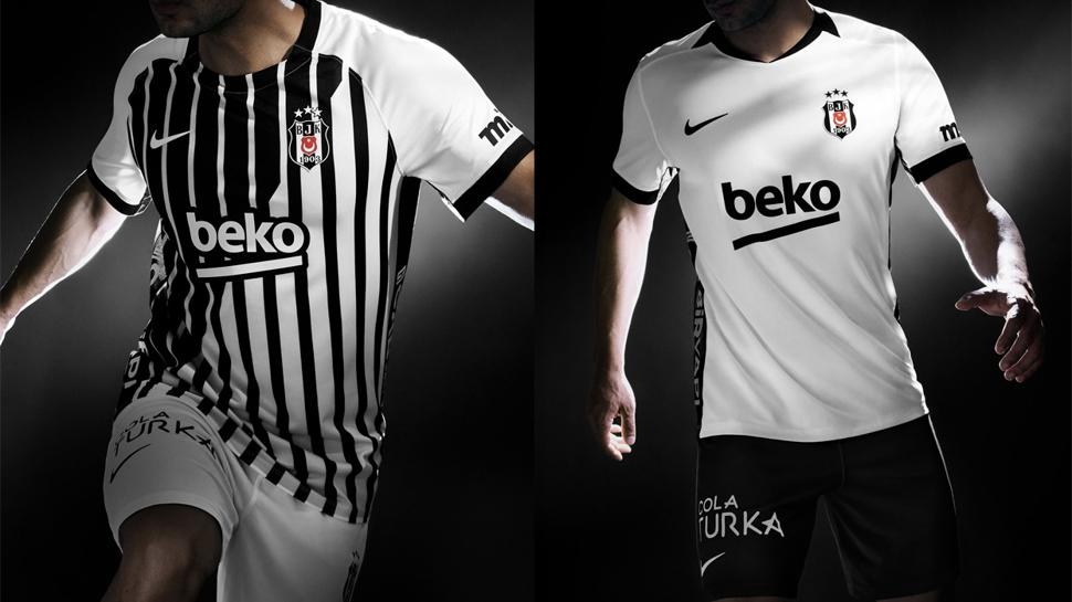 Beşiktaş'ta yeni sezon formaları tanıtıldı