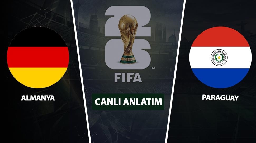 CANLI: Almanya - Paraguay