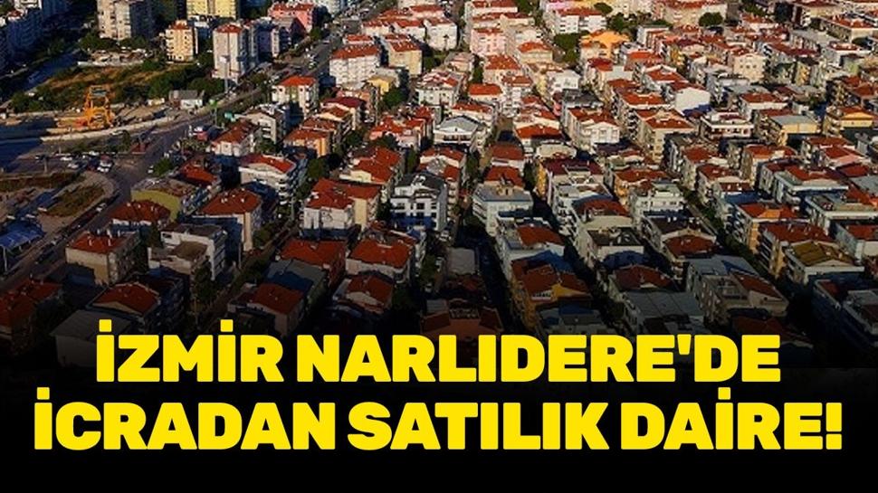 İzmir Narlıdere'de icradan satılık 3+1 daire!