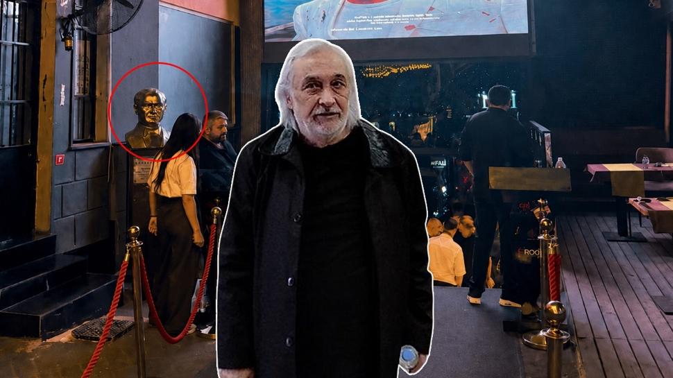 Tiyatro binas�n� gece kul�b�ne satt�! M�jdat Gezen milyonlar� g�r�nce Atat�rk'� b�rakt�