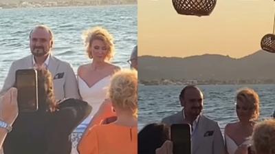 Bir kez daha nikah masas�nda: Hakan Aysev 7. kez 'evet' dedi!