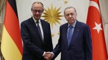 Ba�kan Erdo�an, Almanya Ba�bakan� Merz ile telefonda g�r��t�
