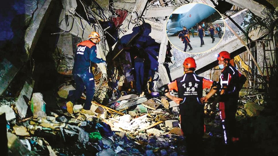 Türk arama-kurtarma ekipleri Venezuela'da! "Sesimi duyan var mı?"