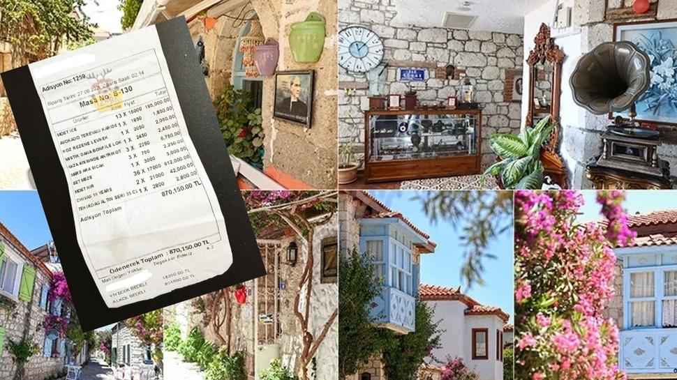851 bin alkol 18 bin TL yemek! Dudak uçuklatan hesap