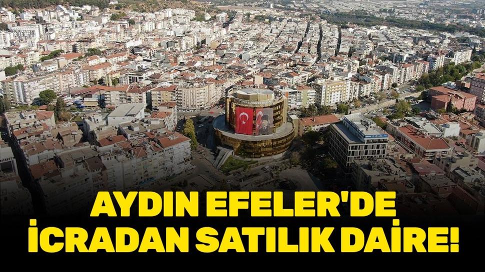Aydın Efeler'de icradan satılık daire!