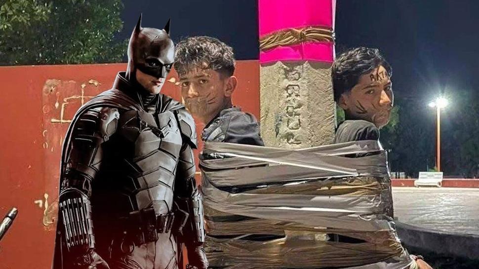 Batman'�n su�u ne! H�rs�zlar� avlad��� i�in polis pe�inde