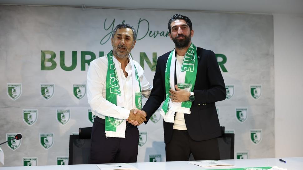 Bodrum FK'den Burhan Eşer ile devam kararı!