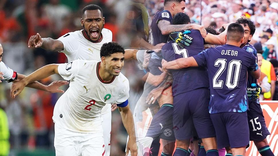 Dünya Kupası'nda penaltı gecesi! Fas ve Paraguay tur atladı