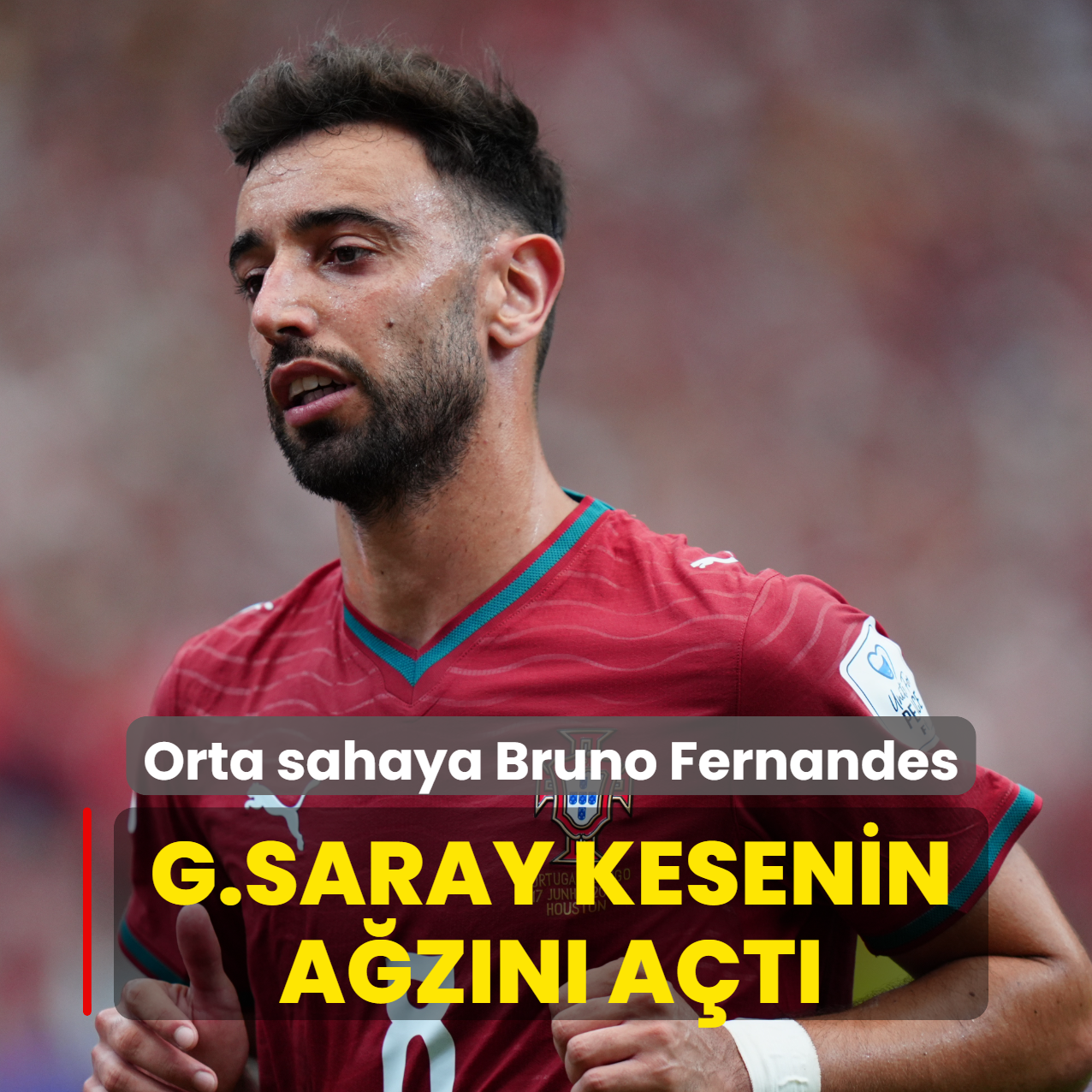 Galatasaray kesenin a�z�n� a�t�! Orta sahaya Bruno Fernandes