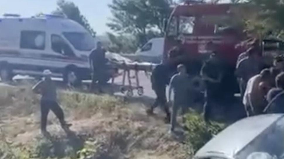 Otomobil menfeze uçtu: Anne ile kızı hayatını kaybetti