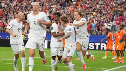�ilingir Haaland! Norve� 2 golle son 16'da