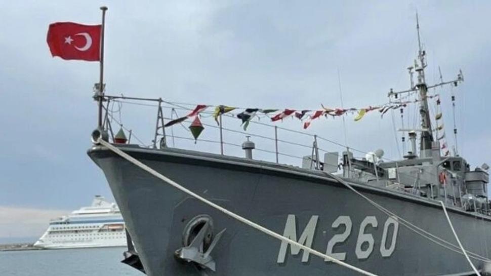Denizlerdeki gücümüz Tekirdağ'da: Türk Deniz Kuvvetleri'nin gemisi ilgi odağı oldu