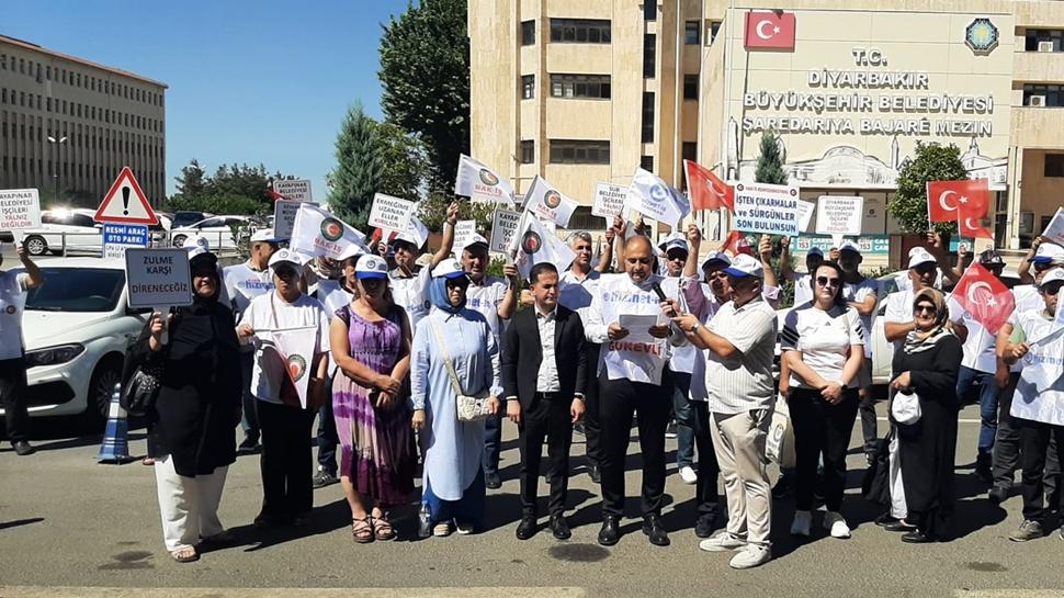 Diyarbakır'da işçilerin eylemi 2. yılına girdi: İşten atıp yeni alım yapıyorlar