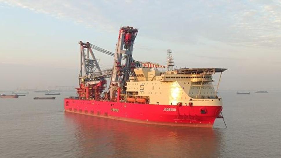 JSD6000, Çanakkale Boğazı'ndan geçti