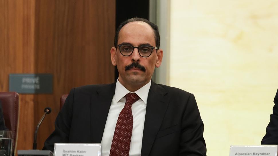 MİT Başkanı Kalın, Irak Cumhurbaşkanı ile görüştü
