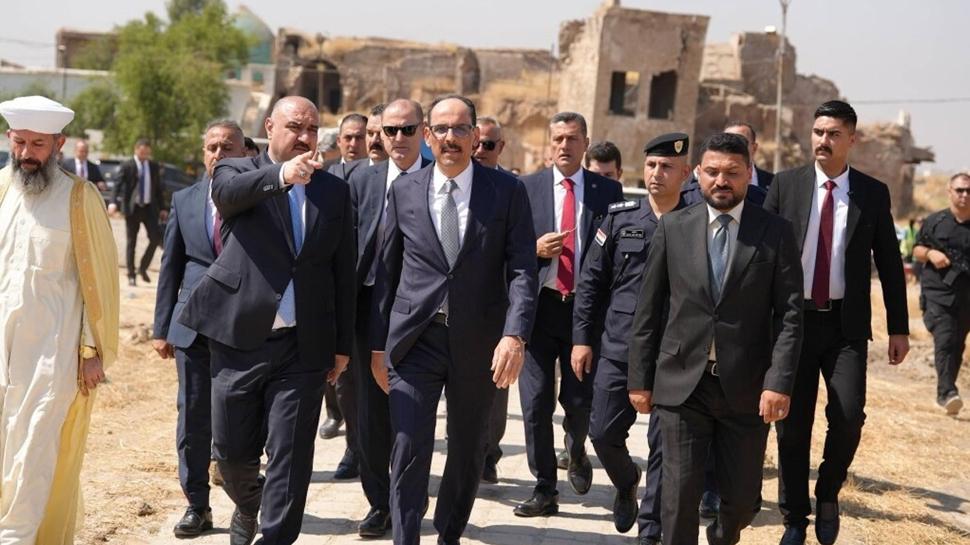 MİT Başkanı Kalın, Kerkük'ü ziyaret etti