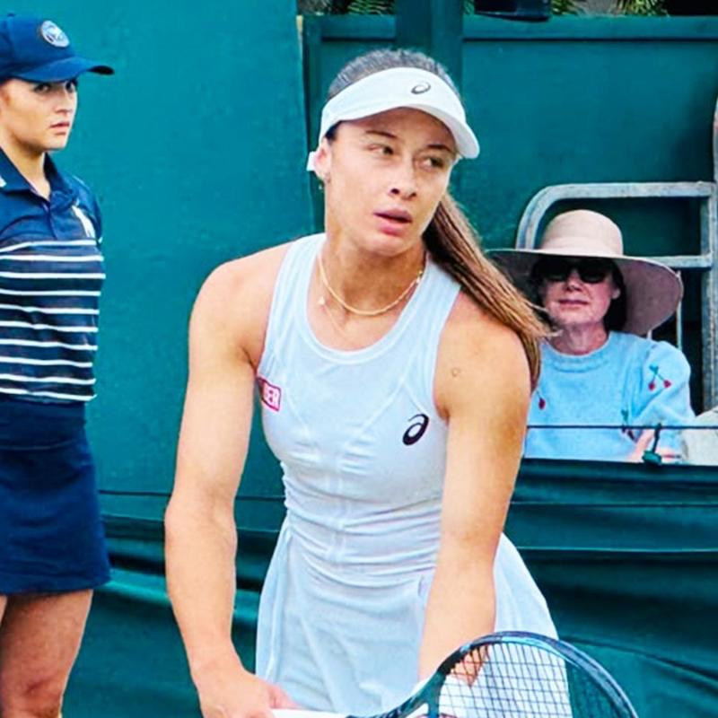 Zeynep S�nmez'den Wimbledon'a veda! 2. turda elendi