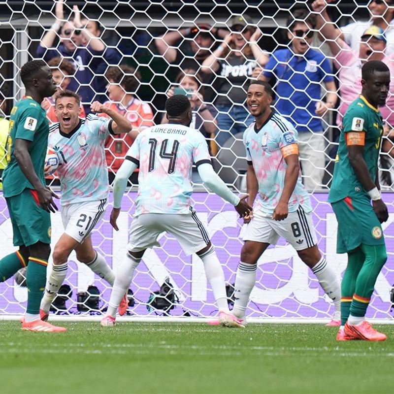MA� SONUCU: Bel�ika 3-2 Senegal