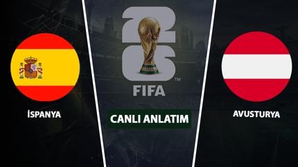 CANLI: �spanya - Avusturya