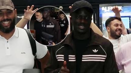 �stanbul'a geldi! Be�ikta� yeni transferine kavu�tu