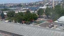 Tarihi M�s�r �ar��s�'nda yang�n: Olay yerine ekipler sevk edildi
