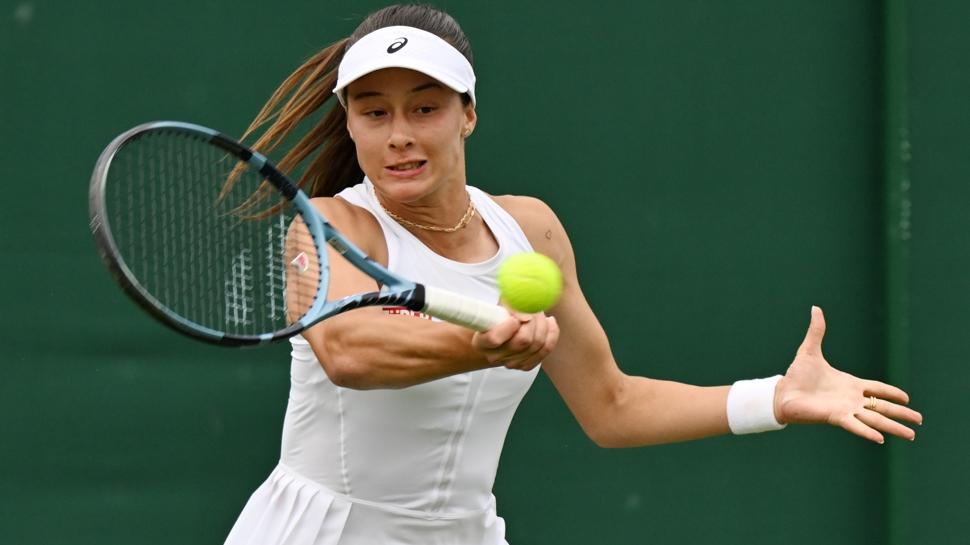 Zeynep Sönmez, Wimbledon'a çift kadınlar ilk turunda veda etti