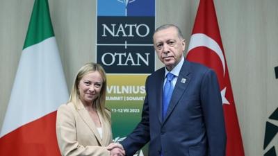 Ba�kan Erdo�an, Meloni ile telefonda g�r��t�