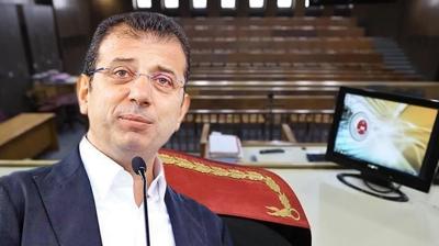 Mahkemede provokasyon! Ekrem �mamo�lu salondan at�ld�