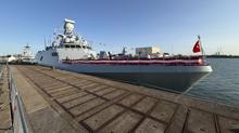 Bel�ika'da M�LGEM r�zgar�! TCG Burgazada ziyarete a��ld�