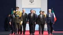 Cumhurba�kan� Yard�mc�s� Y�lmaz, Hamaney i�in d�zenlenen devlet t�renine kat�ld�
