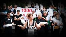 Paris'te halk Gazze i�in soka�a d�k�ld�