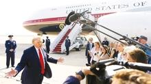 Trump'�n yeni u�a��yla ilk ziyareti Ankara
