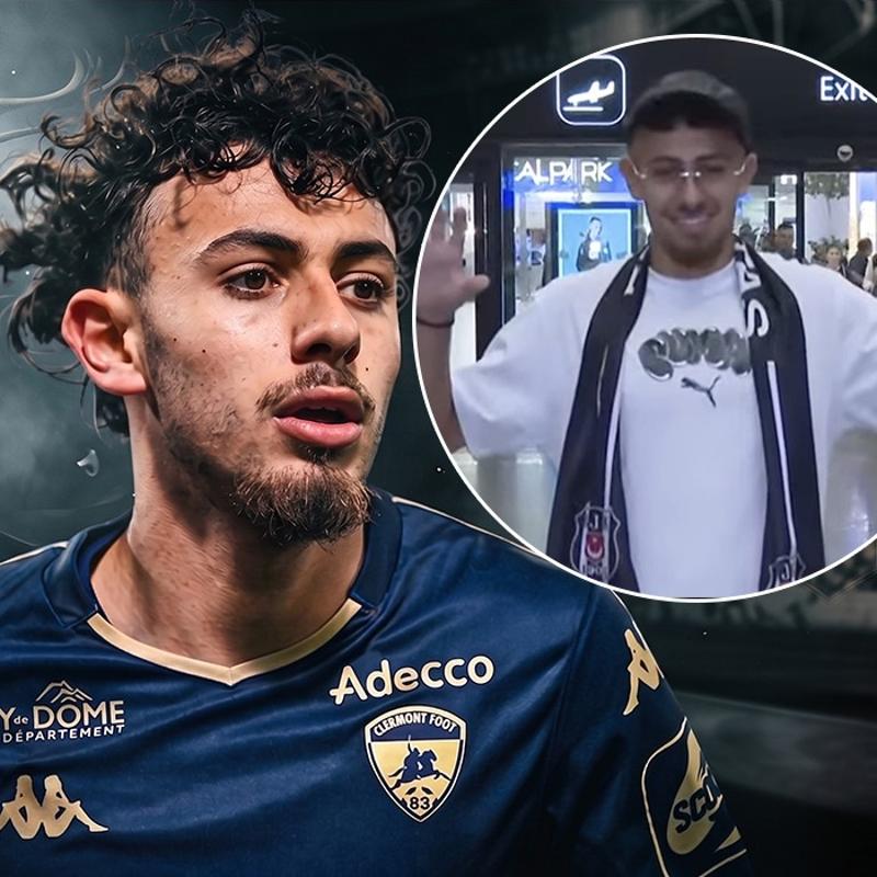 Be�ikta� bir transferi daha bitirdi! �stanbul'a geldi