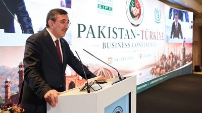 Cumhurba�kan� Yard�mc�s� Y�lmaz: Pakistan'la dostlu�umuzu ticarette ve �retimde de g��l� k�lmal�y�z