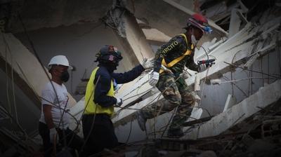 Venezuela'da bilan�o a��rla��yor: �ifte depremde can kayb� 3 bine yakla�t�