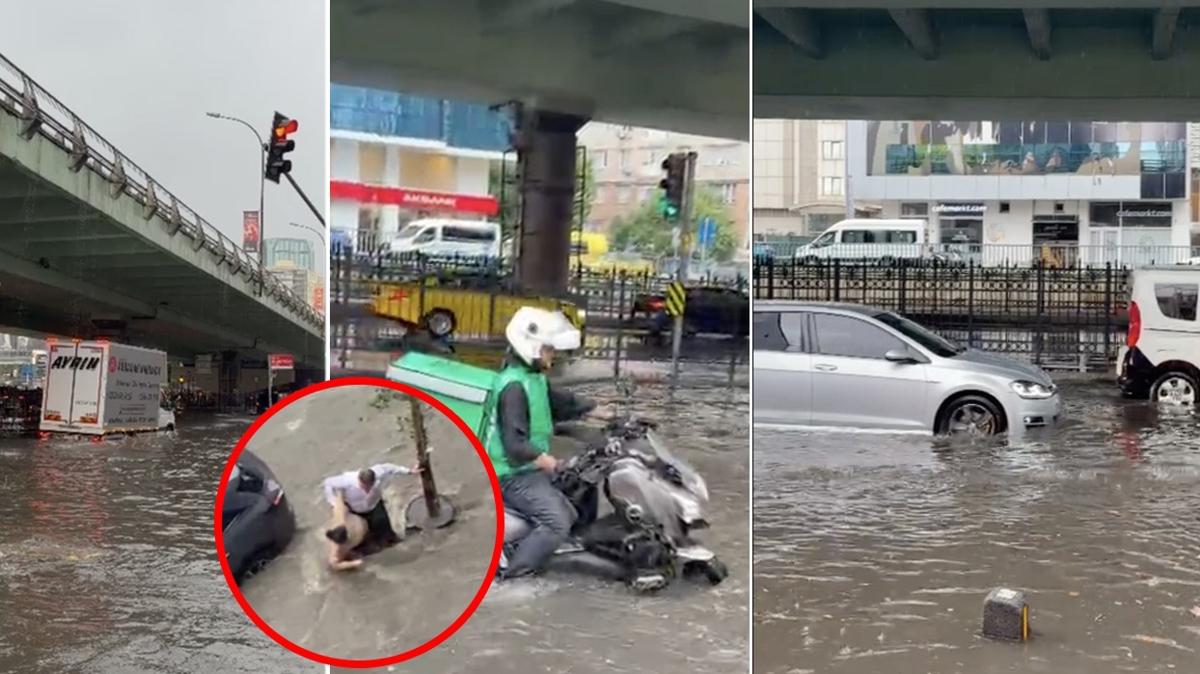 istanbul sağanak yağmur fotoğrafları resimleri