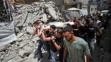 Soyk�r�mc� �srail'in Gazze'deki sald�r�lar�nda �ehit say�s� 73 bin 90'a ��kt�