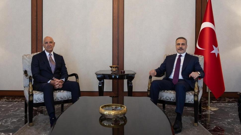 Bakan Fidan, ABD'nin Ankara Büyükelçisi Barrack'ı kabul etti