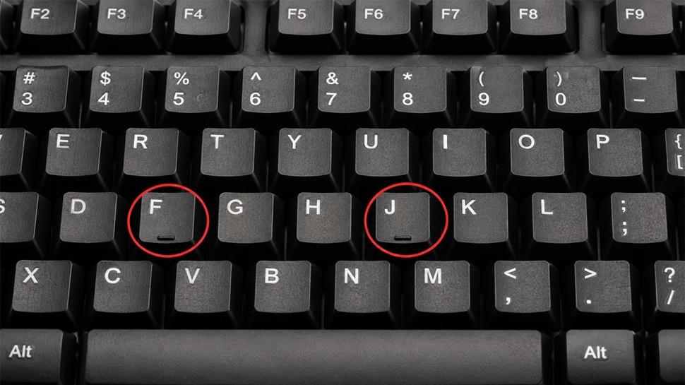 Klavyedeki F ve J tu�lar�n�n �zerindeki o minik ��k�nt�lar bak�n ne i�e yar�yor!