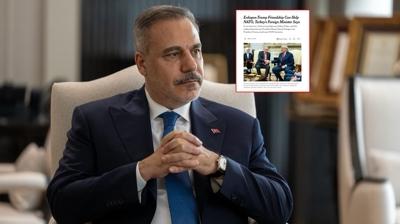 Bakan Fidan'dan kritik zirve �ncesi NATO mesaj�... Ba�kan Erdo�an-Trump dostlu�unu i�aret etti