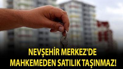 Nev�ehir Merkez'de mahkemeden sat�l�k ta��nmaz!