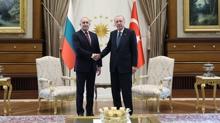 Ba�kan Erdo�an, Bulgaristan Ba�bakan� Radev'i kabul etti