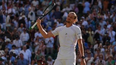 Wimbledon'da Alexander Zverev �eyrek finalde