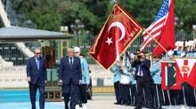ABD Ba�kan� Trump'� Osmanl� Birli�i kar��lad�! Ankara'da tarihi g�r�nt�ler