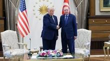 Be�tepe'de Erdo�an-Trump zirvesi! Trump: CAATSA yapt�r�mlar�n� kald�raca��z