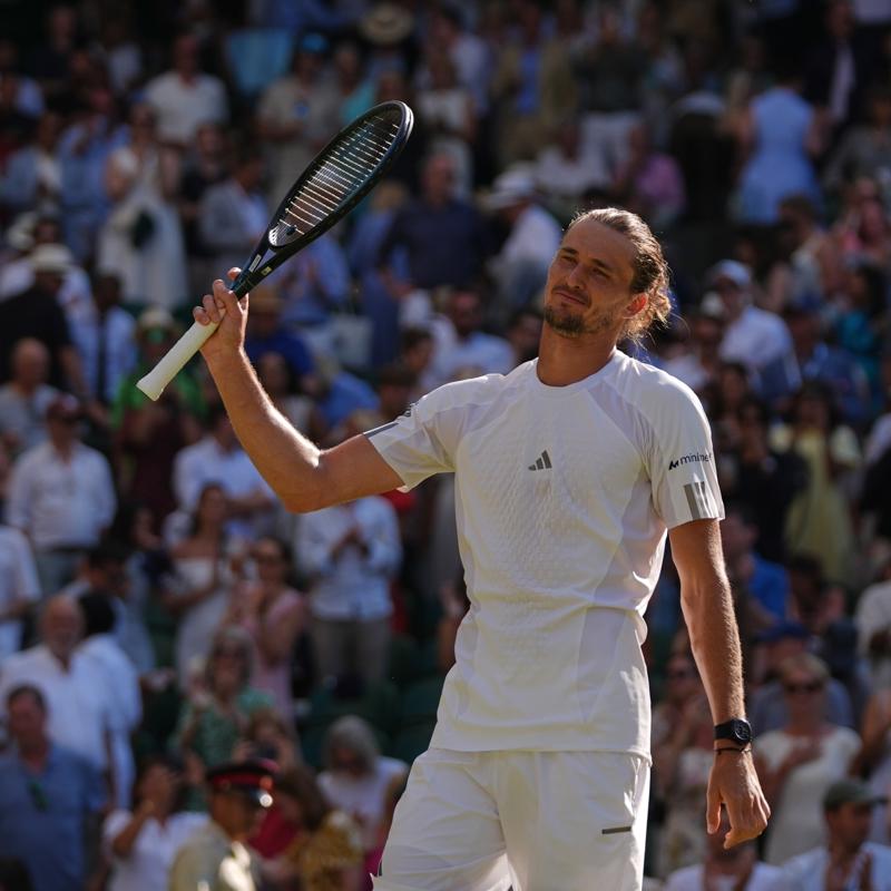 Wimbledon'da Alexander Zverev �eyrek finalde