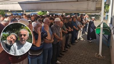 Akşam Gazetesi Yazarı Serkan Fıçıcı'nın babası İdris Fıçıcı son yolculuğuna uğurlandı