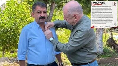 CHP'li ba�kana 'rozet' �oku! Zafer Partisi belgeleriyle yalanlad�
