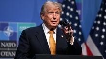 Trump'tan NATO yorumu... ''Erdo�an harika bir i� ��kard�''