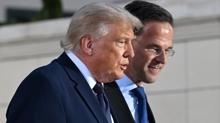 ABD-�ran sald�r�lar�! Trump: N�kleer silaha sahip olmas�na izin vermeyece�iz